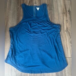 American Eagle Outfitters Deep Blue Tank Top